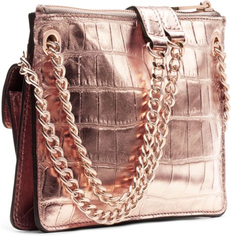 rose gold michael kors crossbody