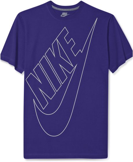 Nike Shortsleeve Signal Explode Open Futura Logo Tshirt in Purple for Men (Court Purple) | Lyst
