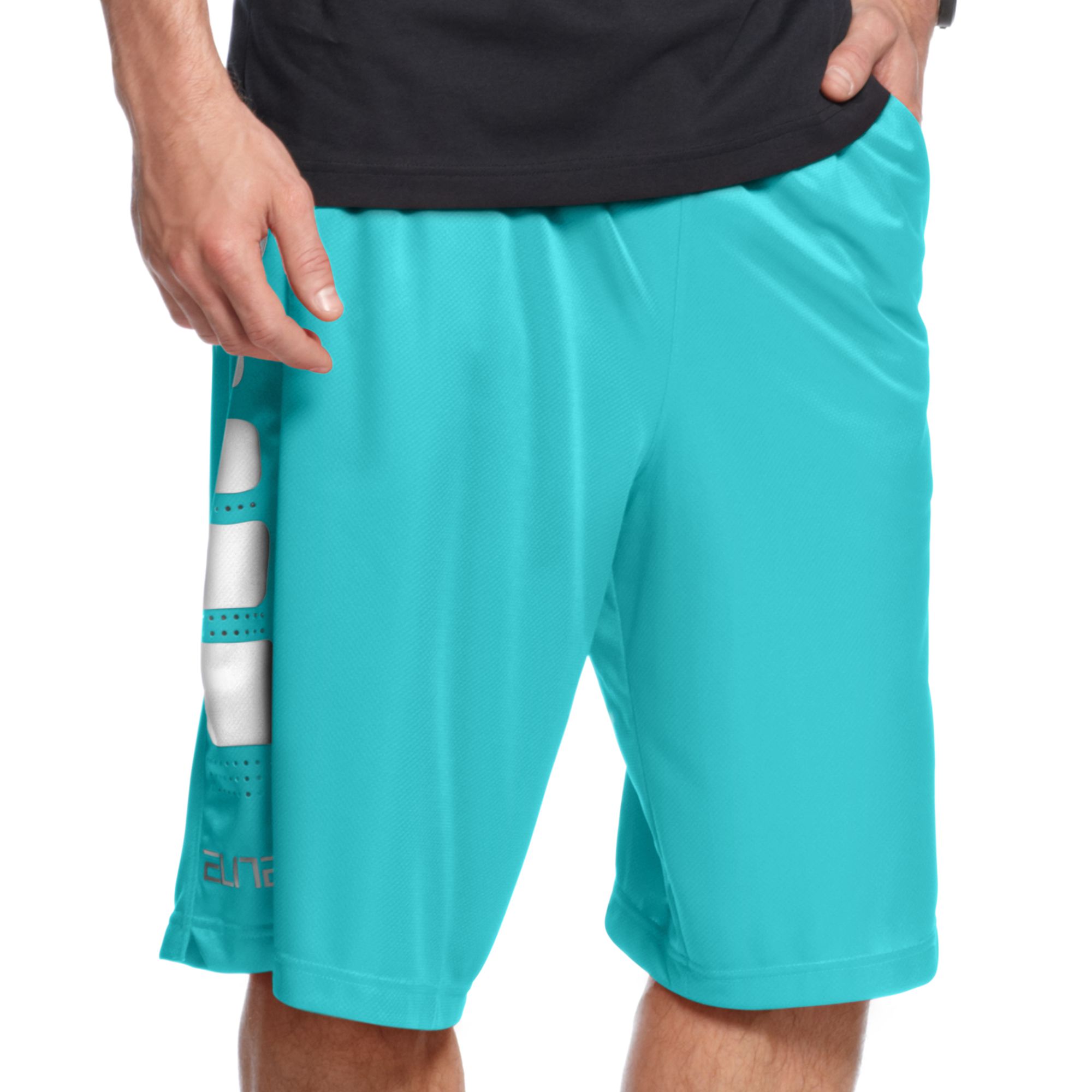 Nike Elite Stripe Basketball Shorts in Blue for Men (Gamma Blue) Lyst