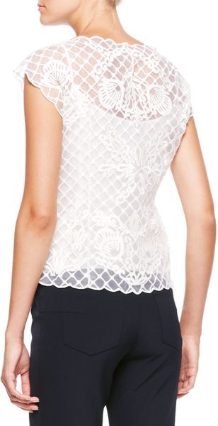 escada lace top