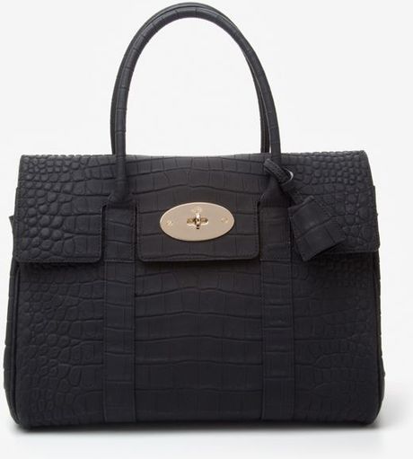 mulberry croc bayswater