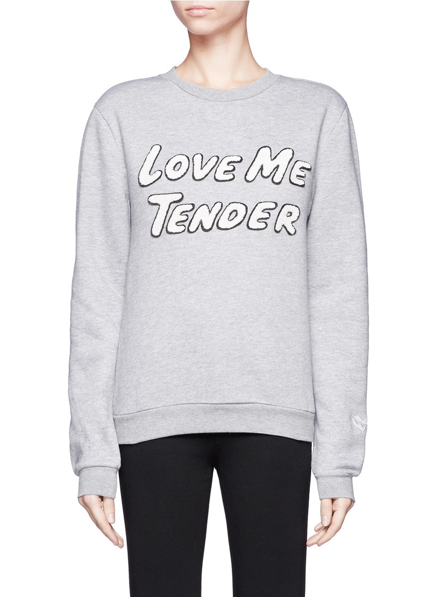 david rose love me tender sweatshirt