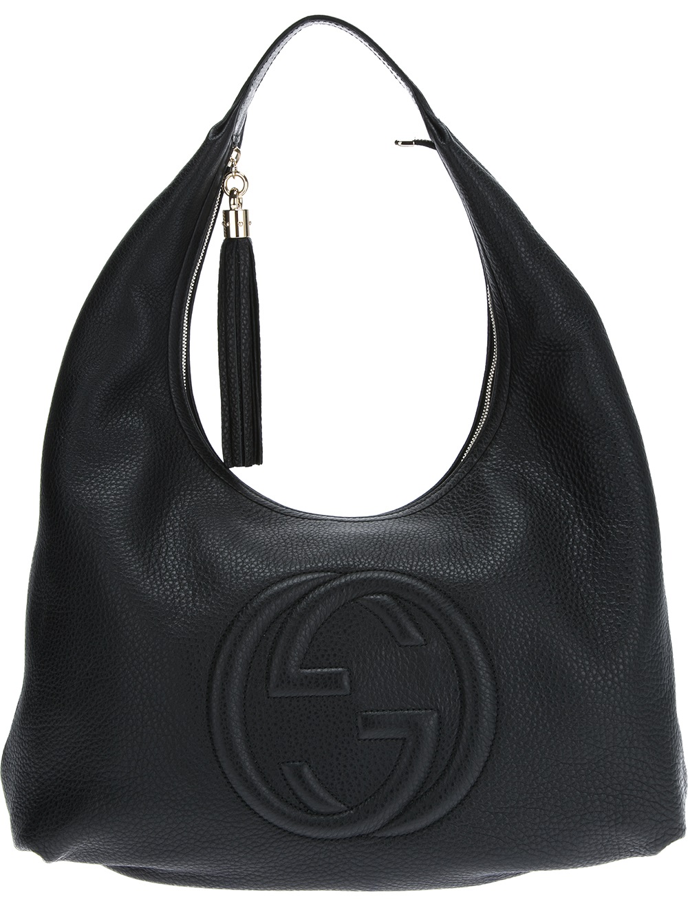 gucci hobo black bag