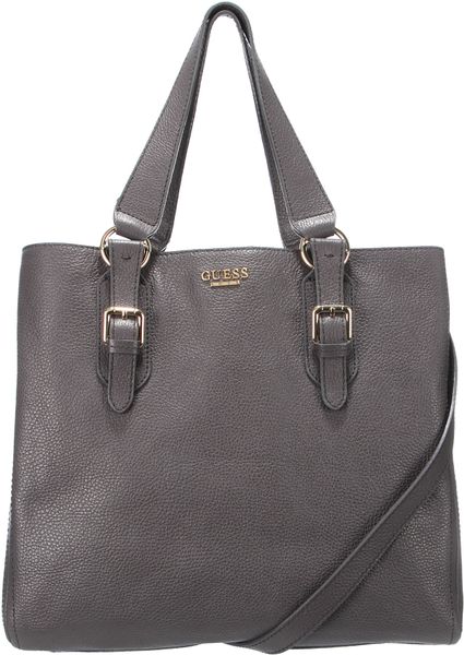 Guess Leather Bag in Gray | Lyst