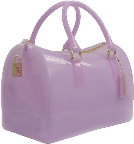 Furla Candy Medium Bowling Bag in Purple Furla Candy Medium Bowling Bag in Purple