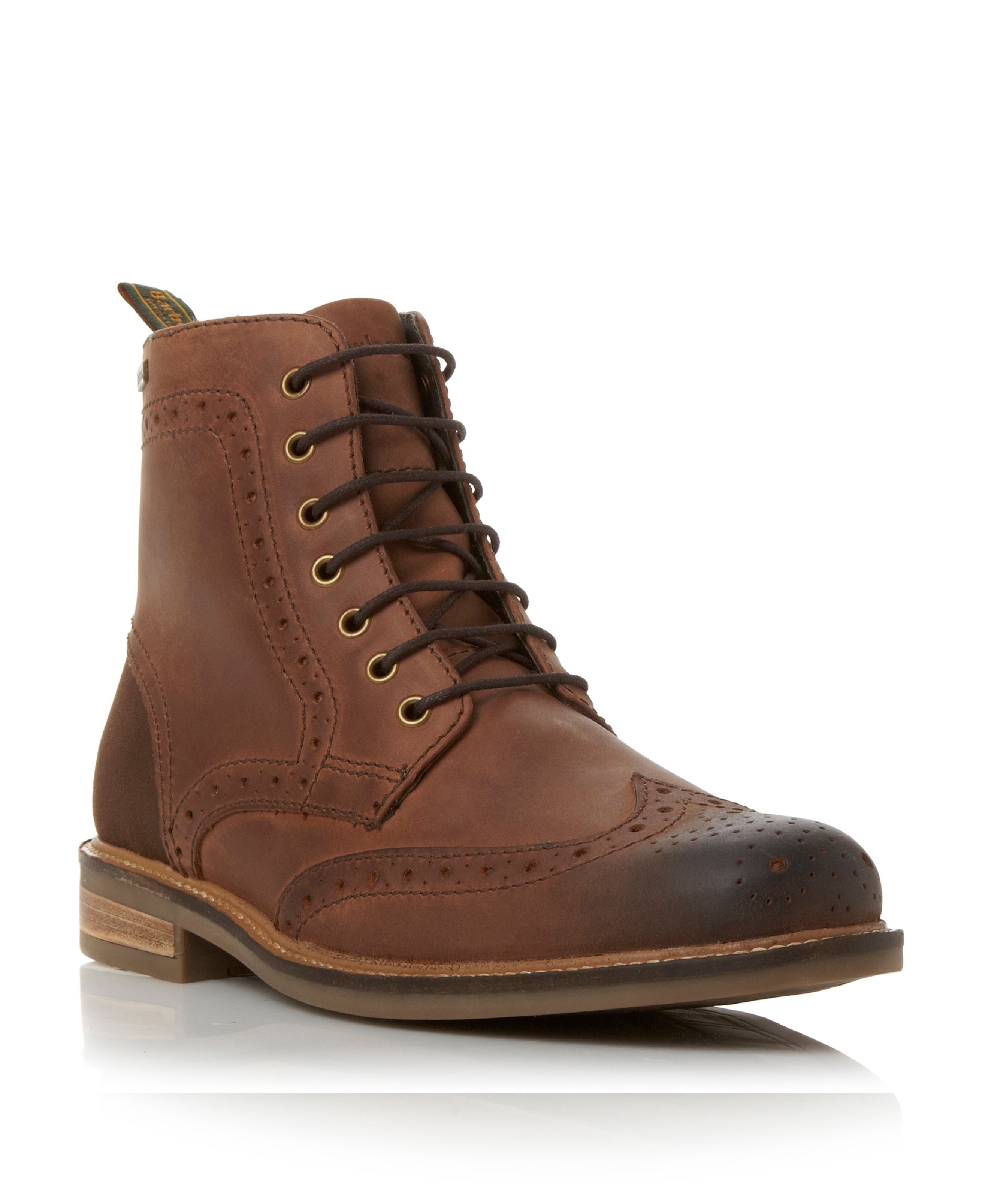 barbour belford brogue boots