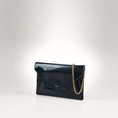 ralph lauren black clutch