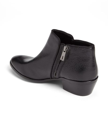 Sam Edelman 'Petty' Bootie In Black (Black Leather) | Lyst