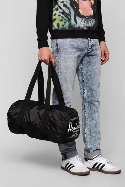 Urban Outfitters Herschel Supply Co Packable Duffle Bag in Black for ...