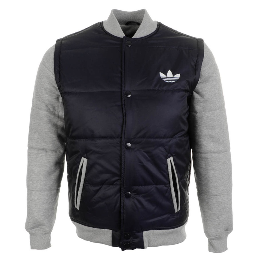 Adidas Originals Superstar Padded Jacket in Blue for Men (Navy) | Lyst