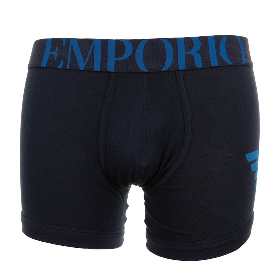 Armani Emporio Underwear Stretch Boxer Shorts in Blue for Men (Navy) Lyst