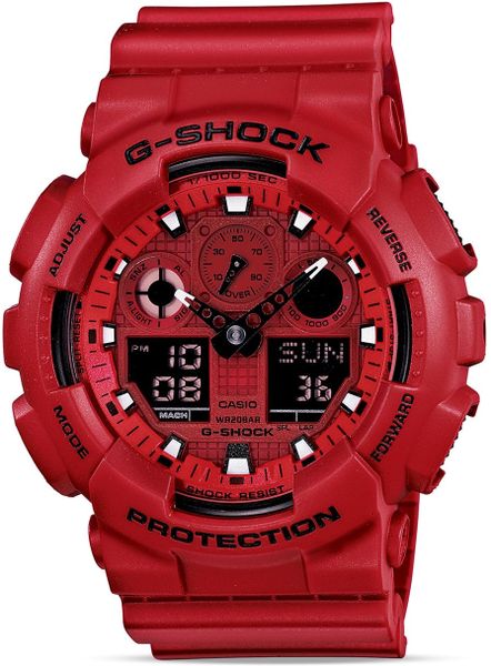 g shock red strap