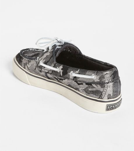 camo sperry shoes
