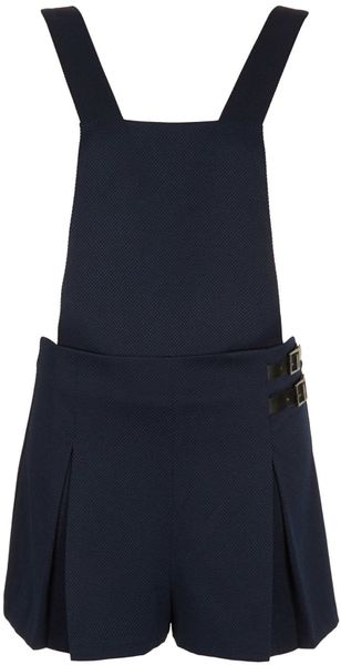 navy blue pinafore