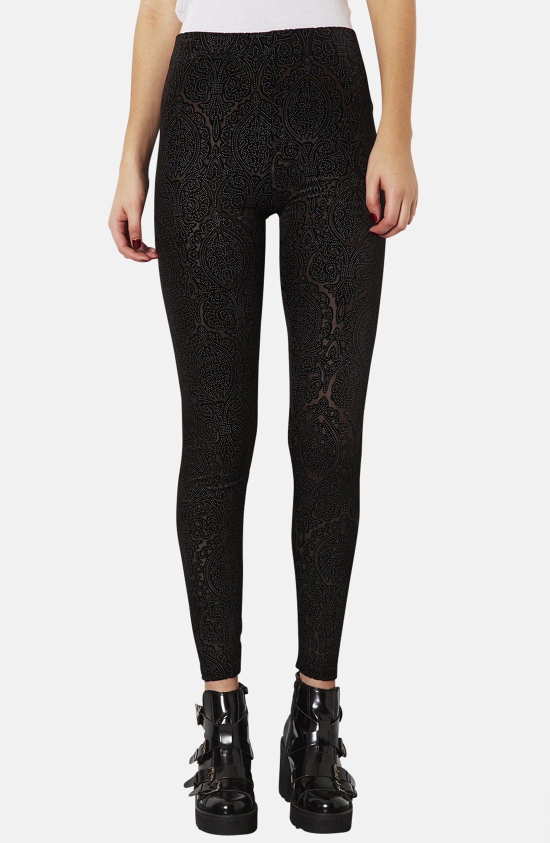 velvet workout leggings