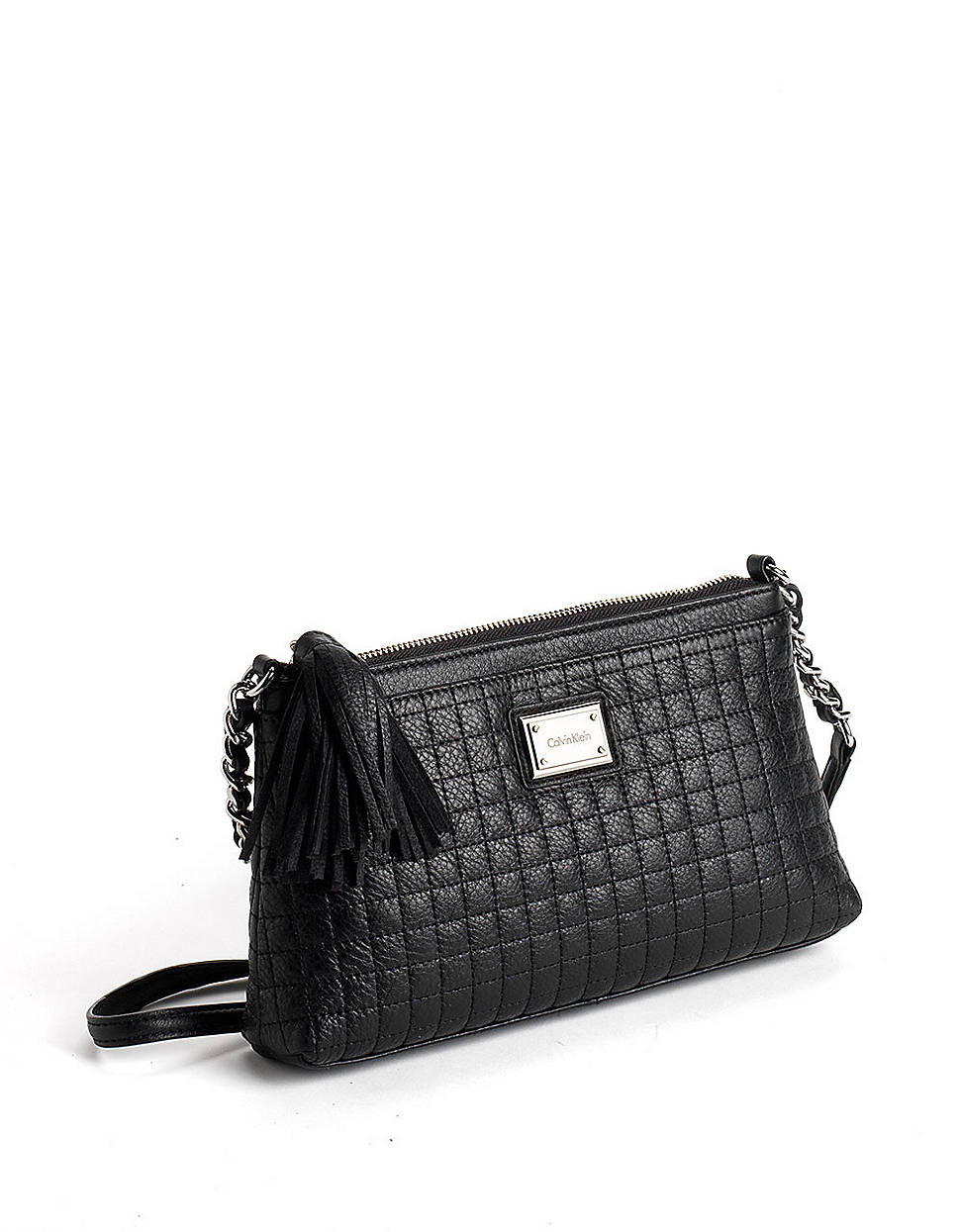 calvin klein quilted tote bag