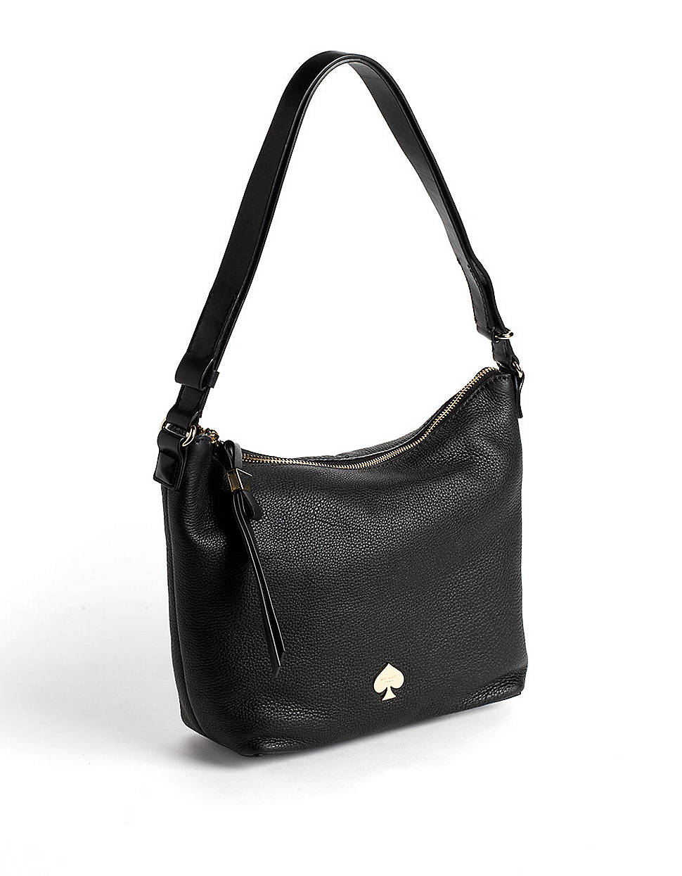 Kate Spade Leroy Street Vivienne Leather Crossbody Satchel Bag in Black | Lyst