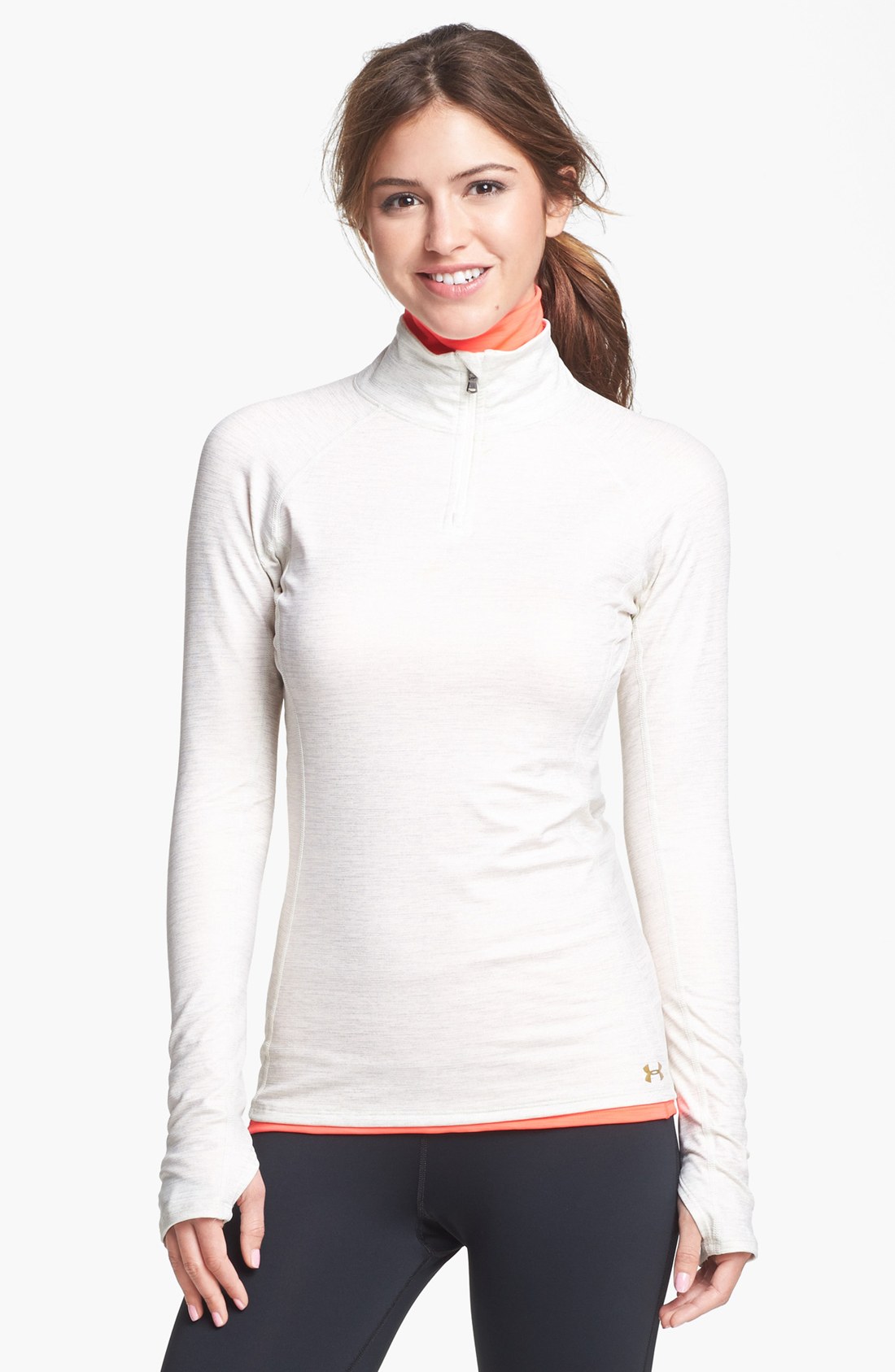 long sleeve half zip pullover