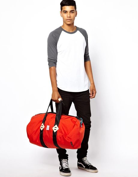 Aldo Topo Designs Duffle Bag in Orange for Men | Lyst