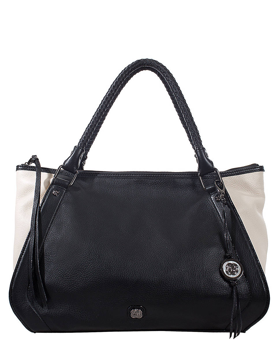 Elliott Lucca Marcela Leather Shopper Tote Bag in Black | Lyst