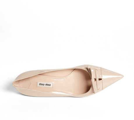 miu miu bow heels