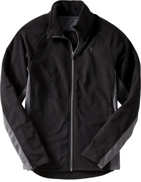 Old Navy Active By Performance Fleece Jackets in Black for Men (Black ...