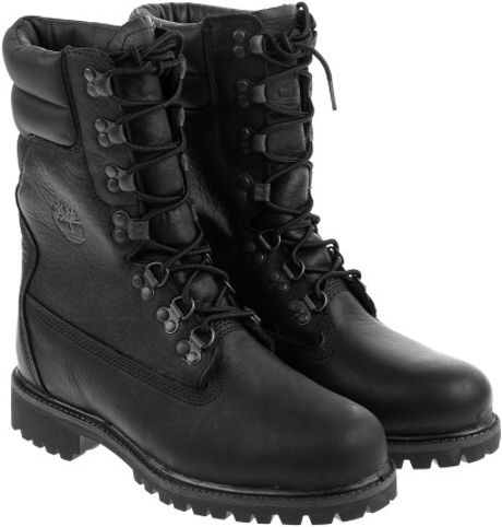 timberland super boot black
