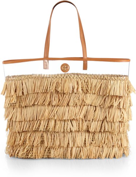 tory burch raffia tote