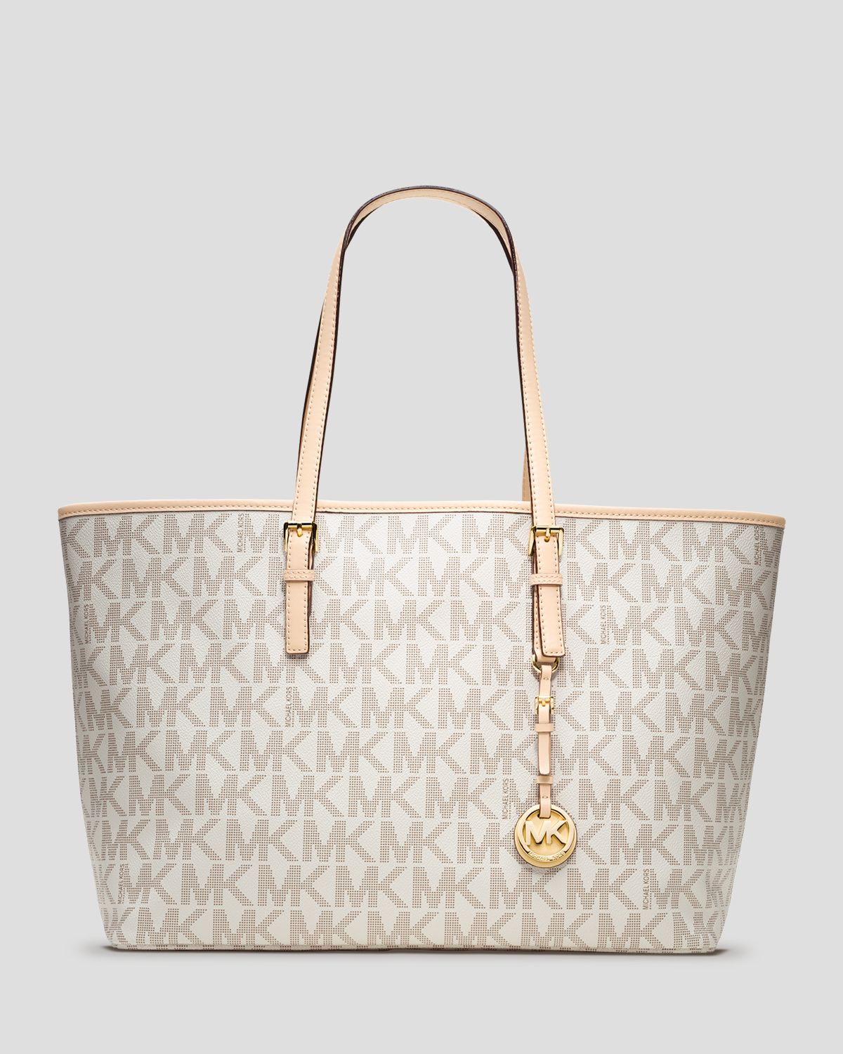 michael kors jet set travel tote vanilla