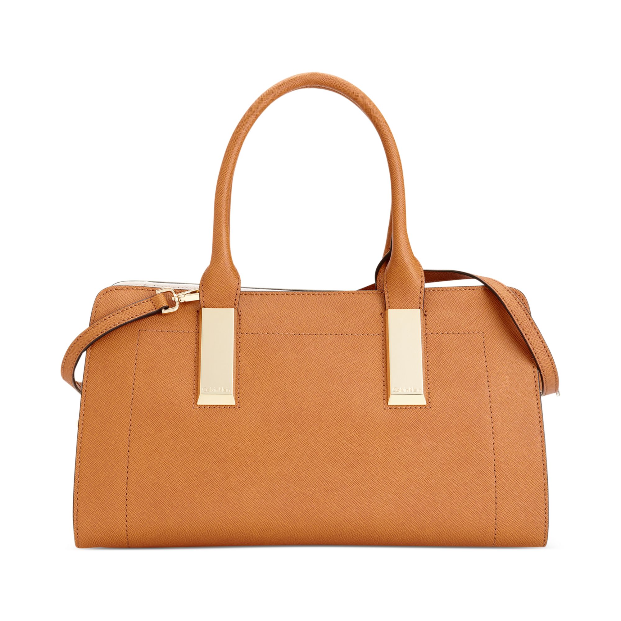 calvin klein tote bag brown