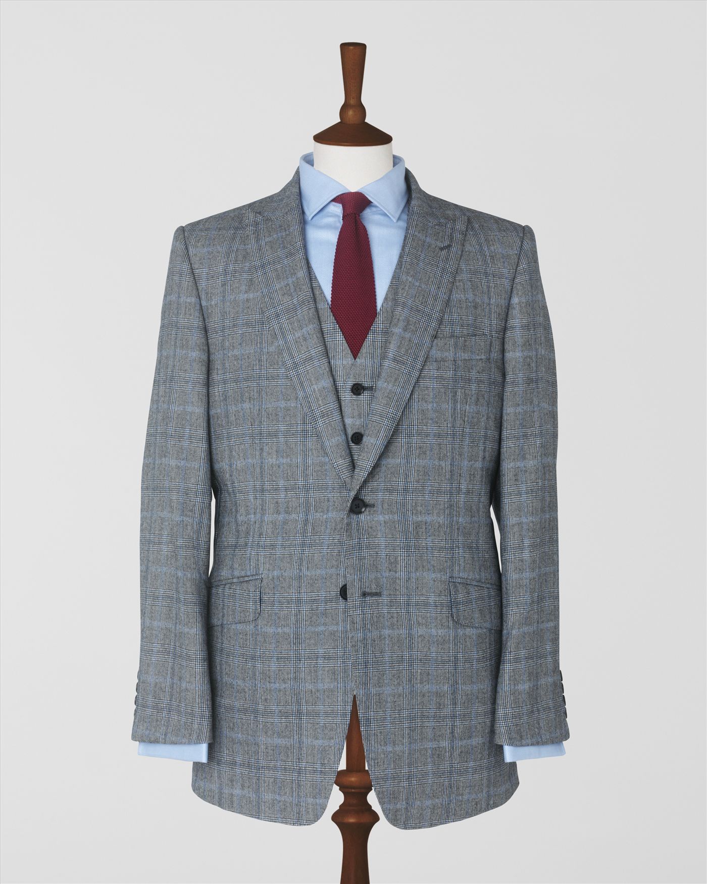 Jaeger Prince Of Wales Check Jacket in Gray for Men (Grey) Lyst