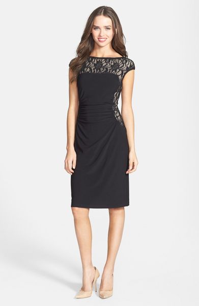 ralph lauren black long dress