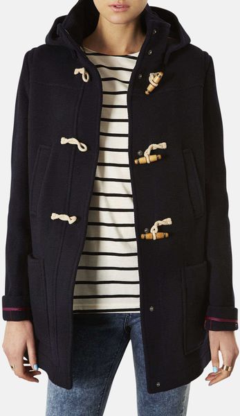 Burberry Brit Hooded Wool Duffle Coat In Blue For Men Navy - Free shipping on burberry brit clothing for women at nordstrom.com. shop for dresses, coats