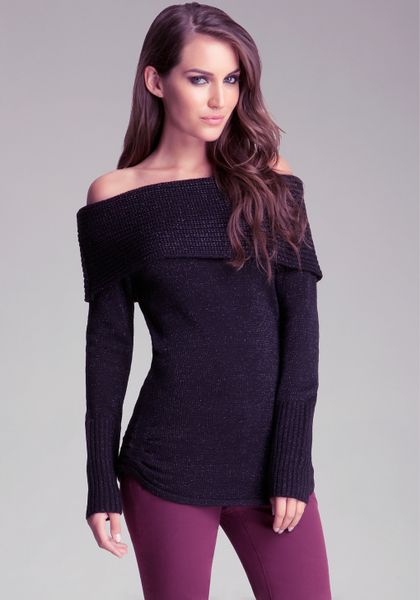 bebe off the shoulder