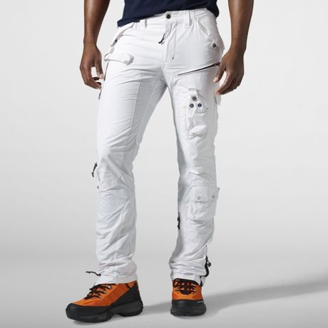 ralph lauren white cargo pants