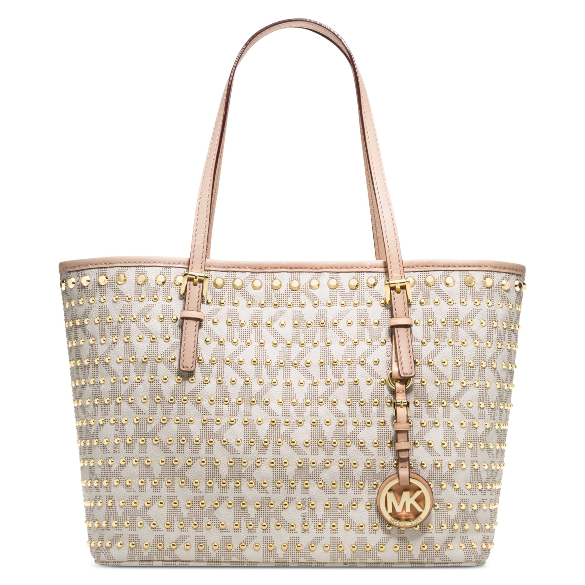 michael kors jet set travel tote vanilla