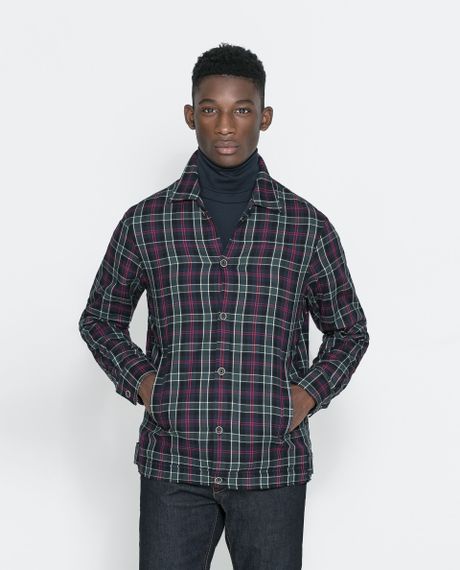 zara man overshirt