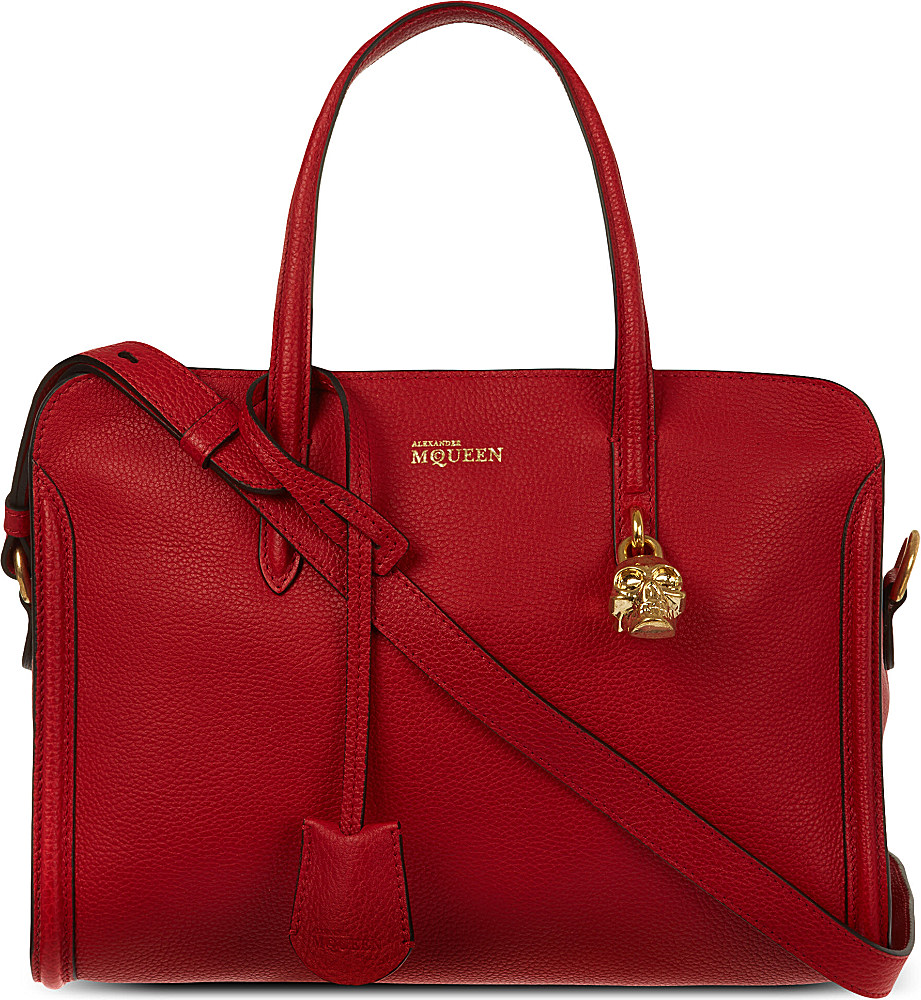 alexander mcqueen bag red