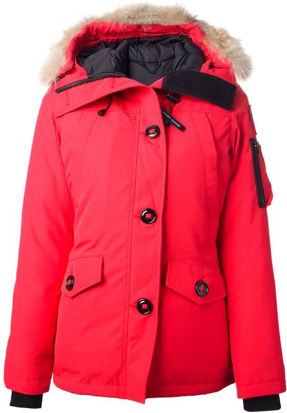 Canada Goose Montebello Parka In Red Lyst