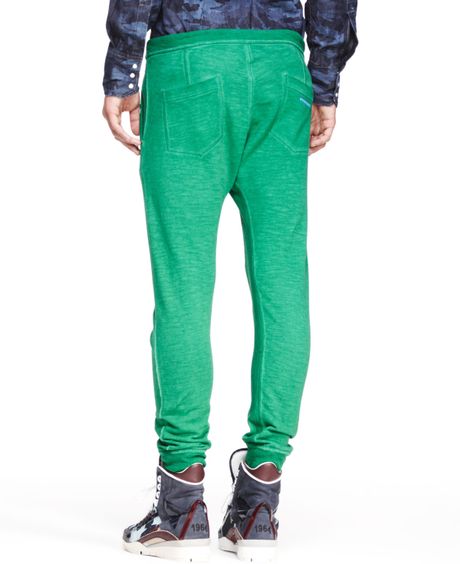 sweatpants green