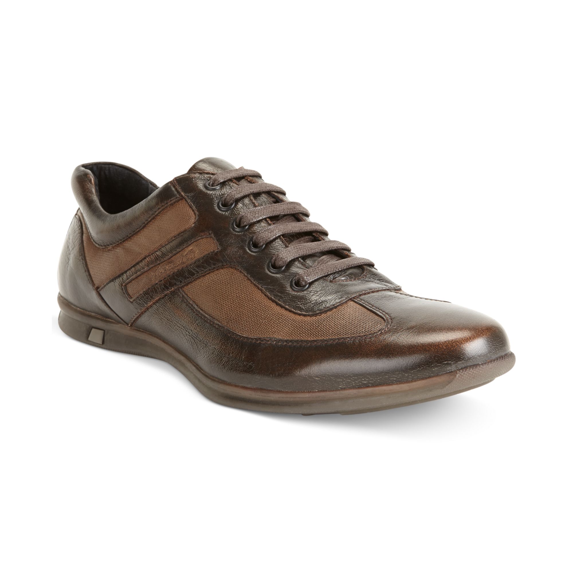 kenneth cole brown sneakers