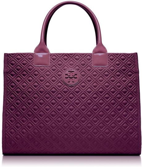 tory burch ella patchwork tote