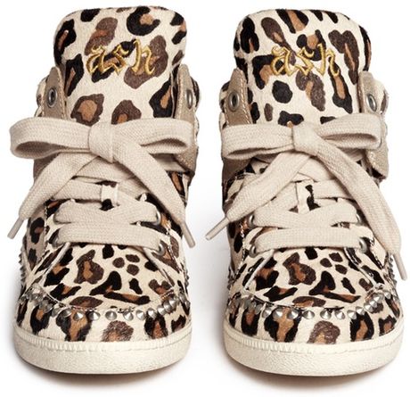 ash leopard sneakers