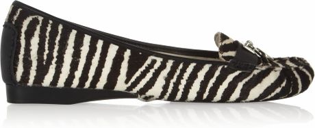michael kors zebra flats
