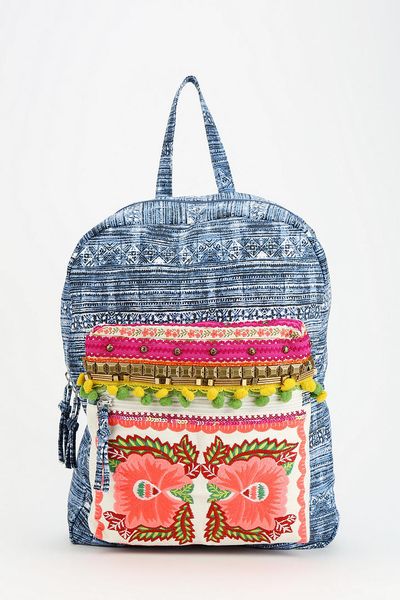 Urban Outfitters Ecote Embellished Backpack in Blue