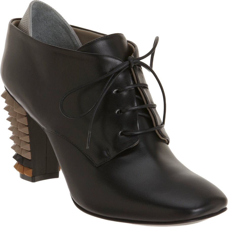 oxford ankle booties