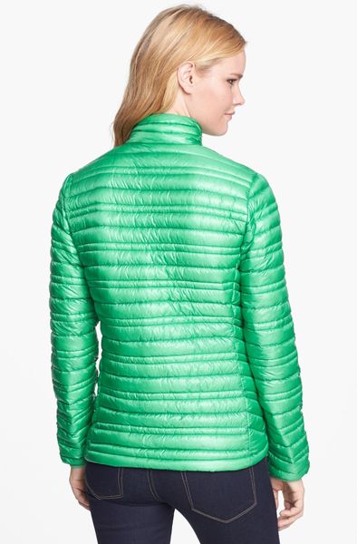 patagonia green down jacket