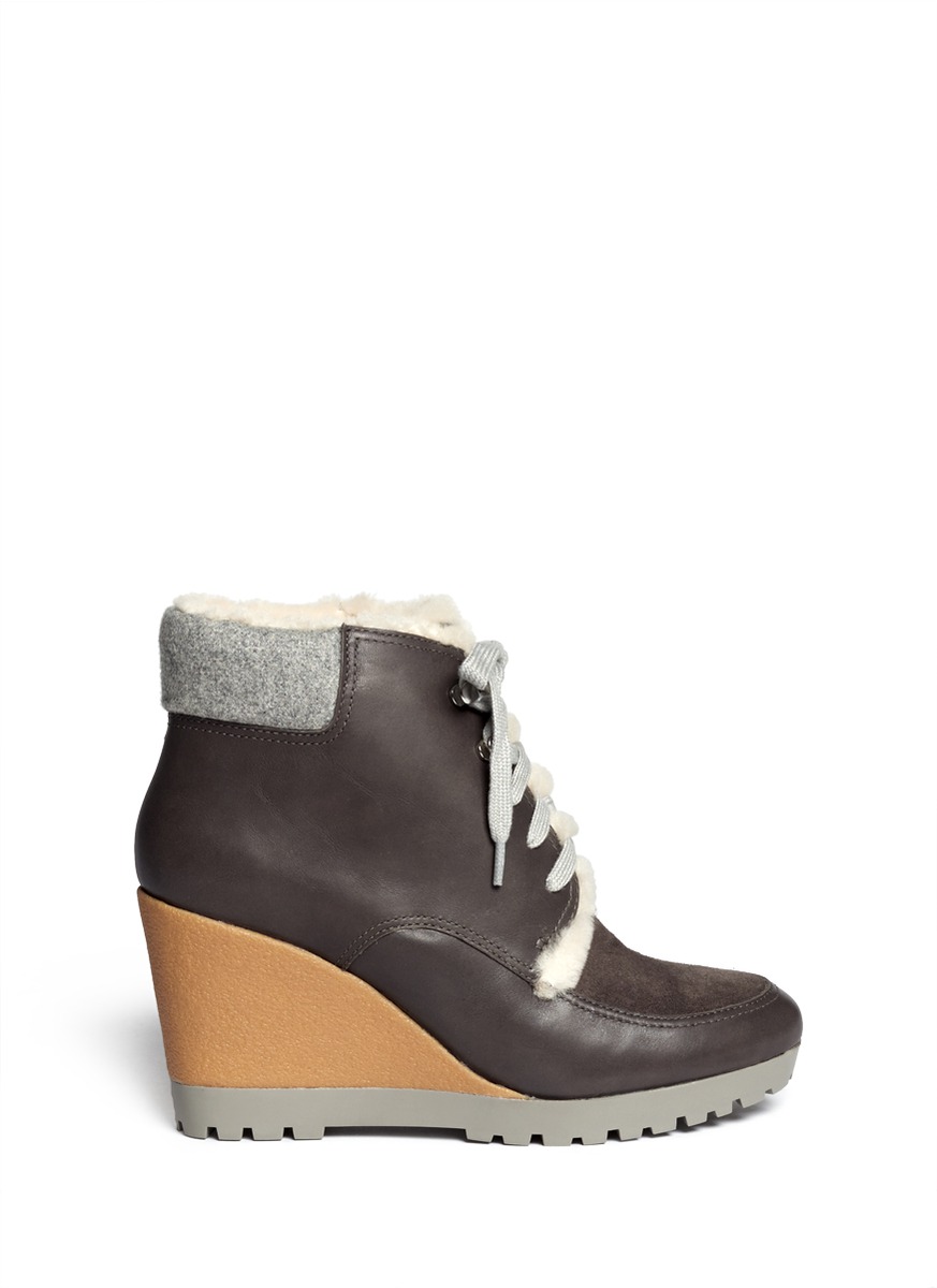 guess decia wedge sneaker