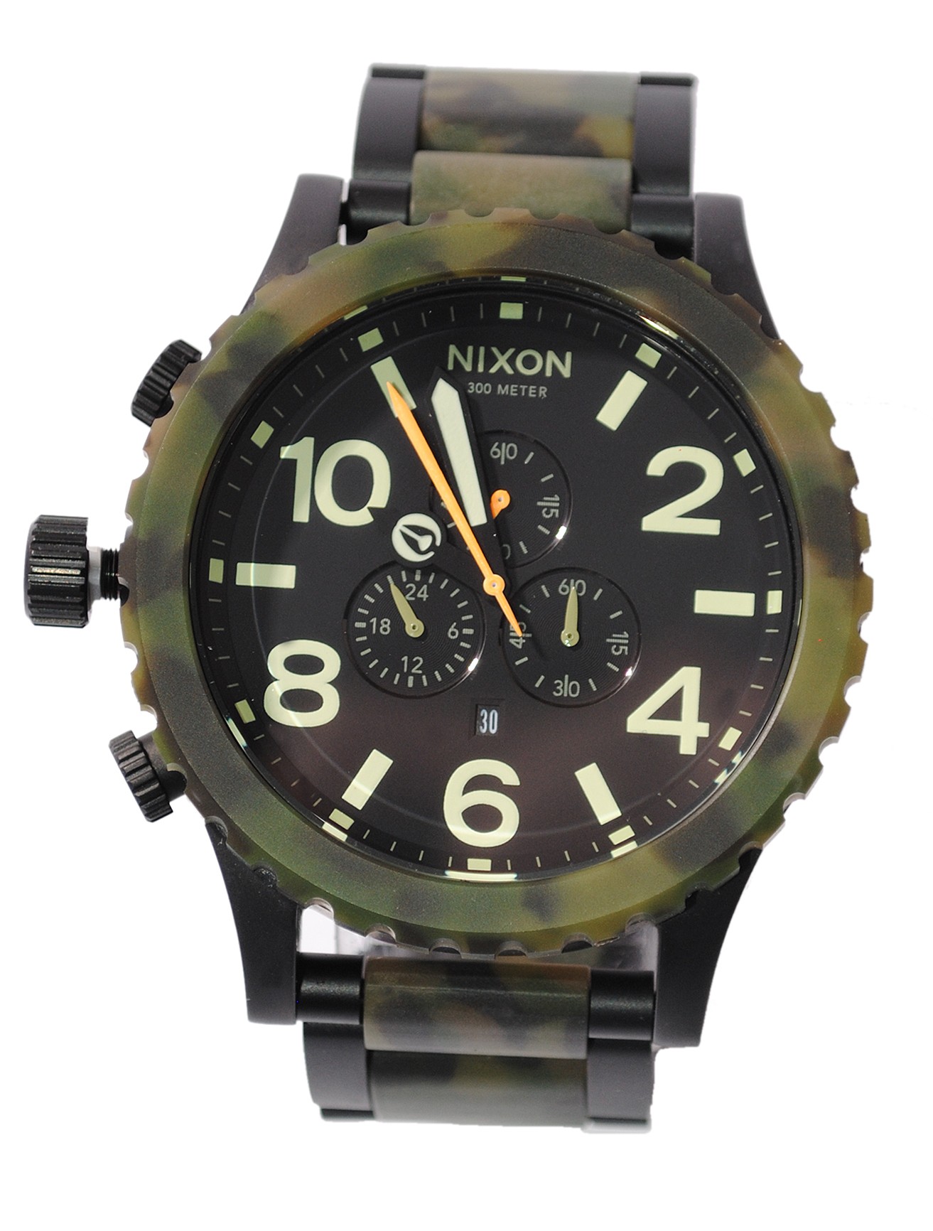 Nixon The 5130 Chrono Camo Matte Watch in Green for Men (ARMY) Lyst