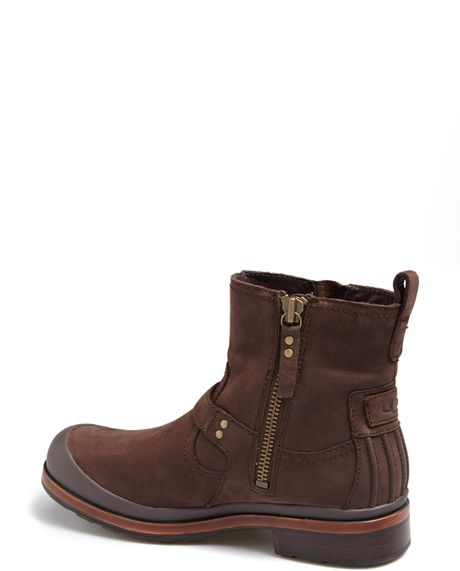 brown and orange uggs